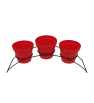 Coffret 3 pots géo 13 rouge Arche - Patrol