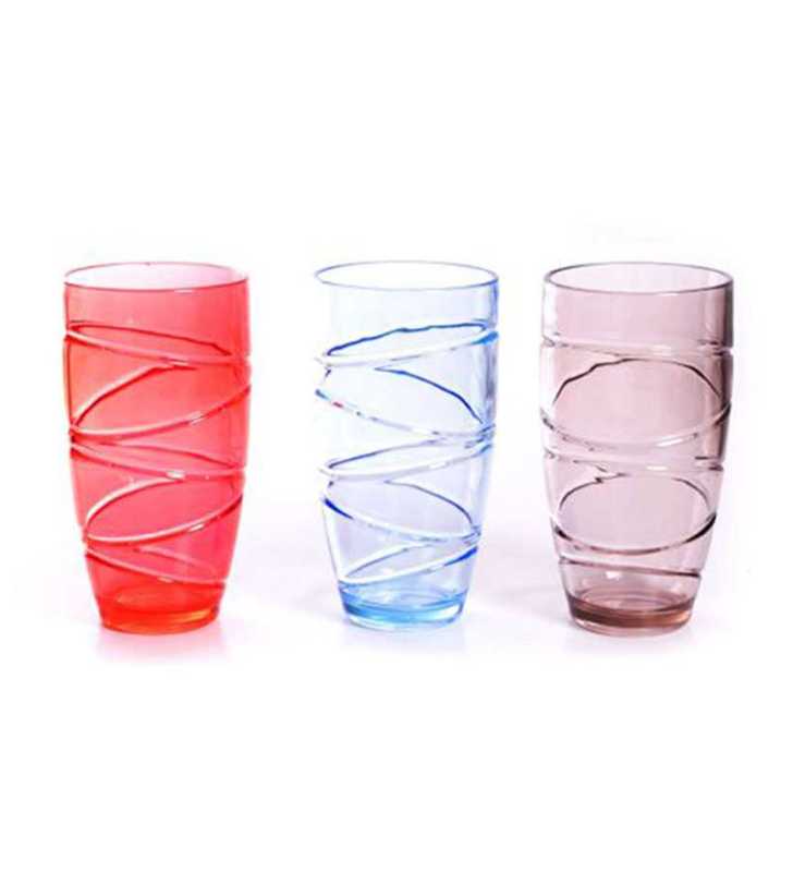 Coffret de 3 verres en polycarbonate 500 ml