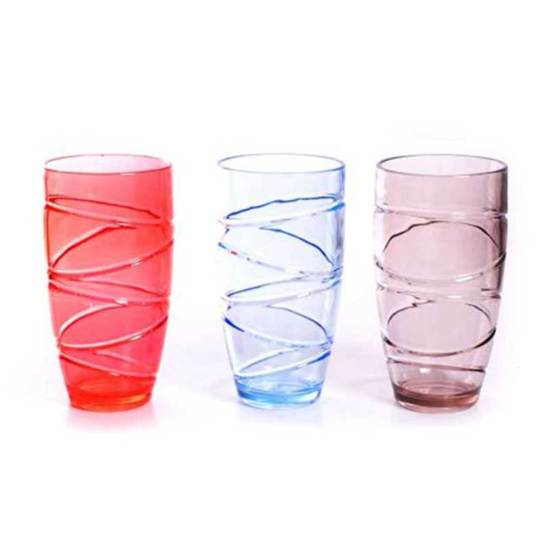 Coffret de 3 verres en polycarbonate 500 ml