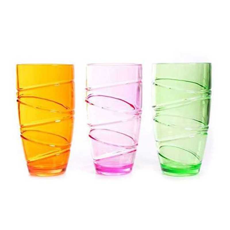 Coffret de 3 verres en polycarbonate 500 ml