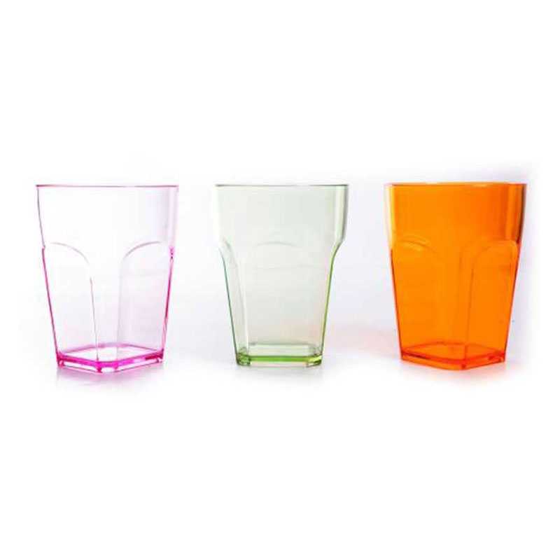 Coffret de 3 verres en polycarbonate 300 ml