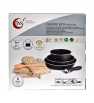 Batterie De Cuisine - Combi Pro Induction Set 8P Induction - Tvs + Couvercle 18cm