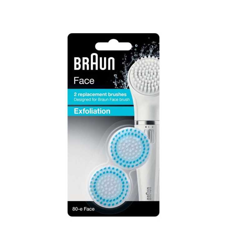 2 Brosses De Remplacement Exfoliation Pour BRAUN Face BRAUN