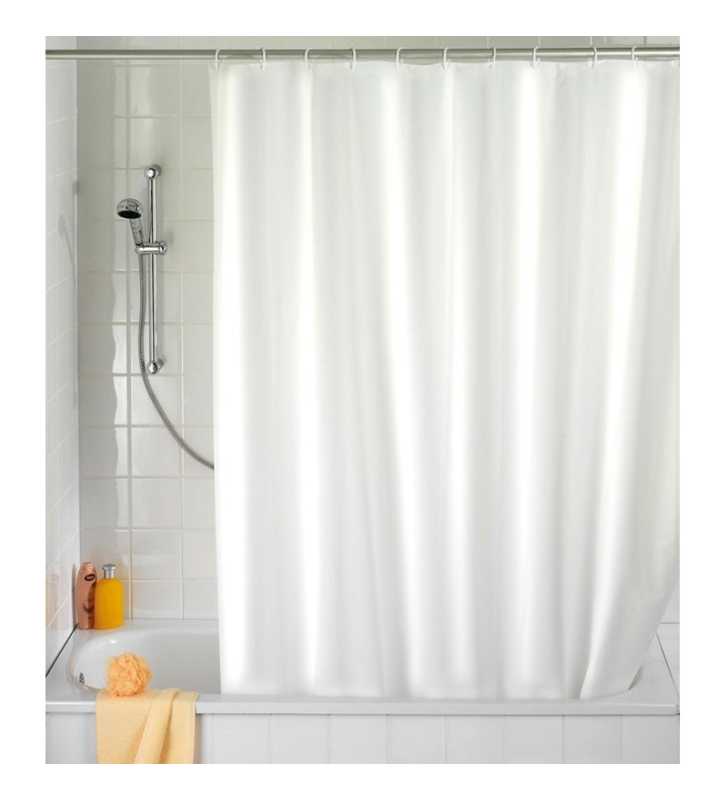 Rideau de douche 120x200 blanc PEVA - WENKO