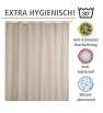 Rideau de douche 180x200 beige antimois - WENKO