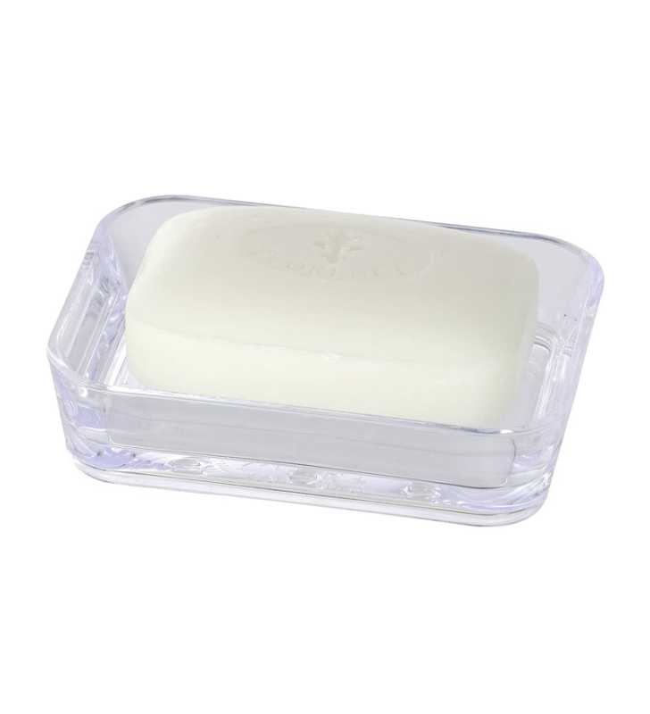 Porte savon Candy transparent-Plastique - PS - WENKO