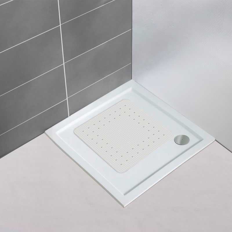 Tapis de douche Mirasol blanc 54x54 cm - WENKO