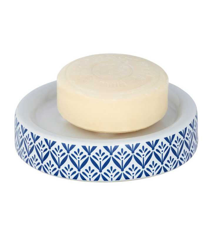 Porte savon Lorca blau-Céramique - WENKO