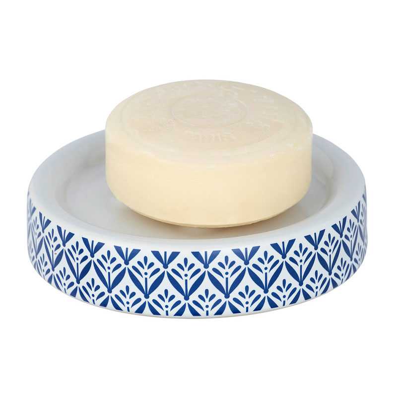 Porte savon Lorca blau-Céramique - WENKO