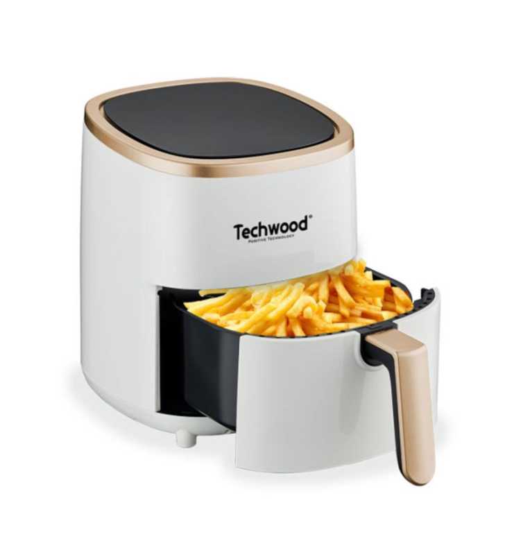 Friteuse digitale sans huile 3.5 L - blanc TFR-350SHD - TECHWOOD