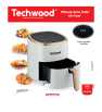 Friteuse digitale sans huile 3.5 L - blanc TFR-350SHD - TECHWOOD