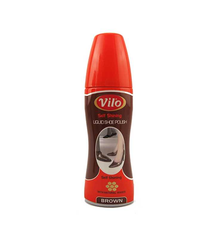 Applicateur de cirage liquide marron 80 ml Vilo