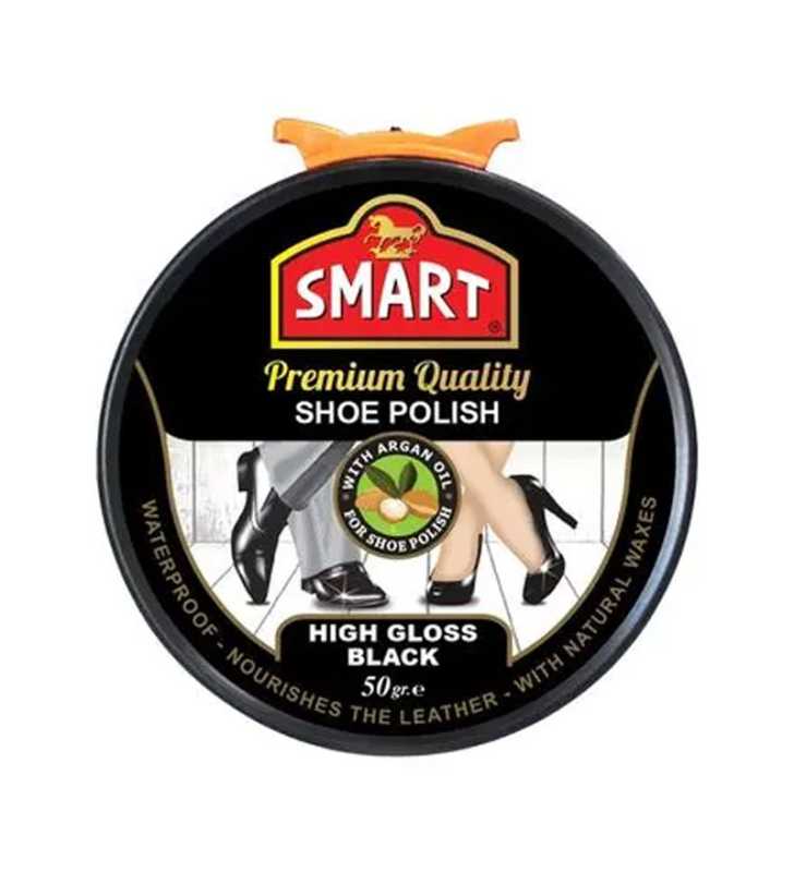 Cirage à chaussure en pâte noir 50g haute brillance SMART