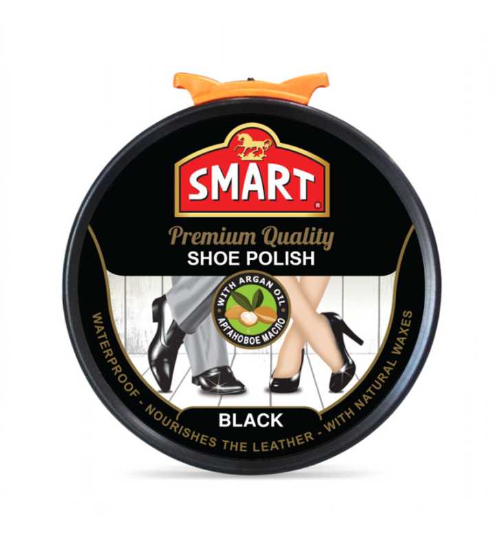 Cirage à chaussure en pâte noir 50ml SMART