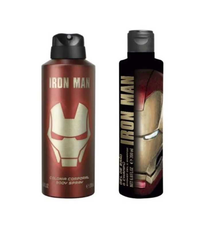 Coffret enfant iron man -marvel 400 ml