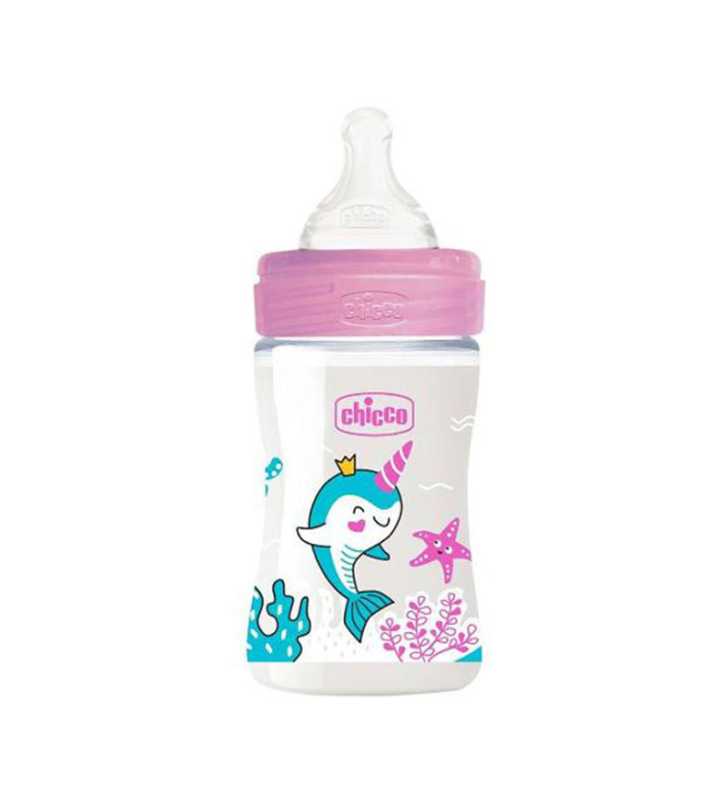 BIBERON EN PLASTIQUE 150ML CHICCO