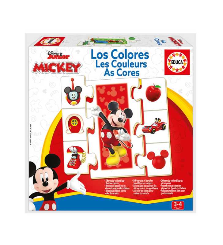 MICKEY COLORS BY EDUCA