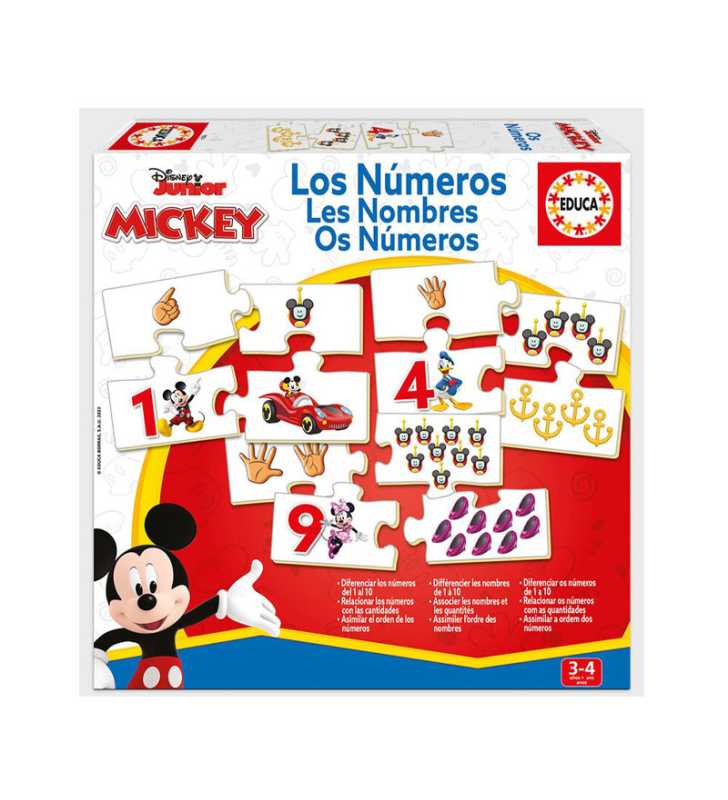 MICKEY NUMBERS BY EDUCA DISNEY