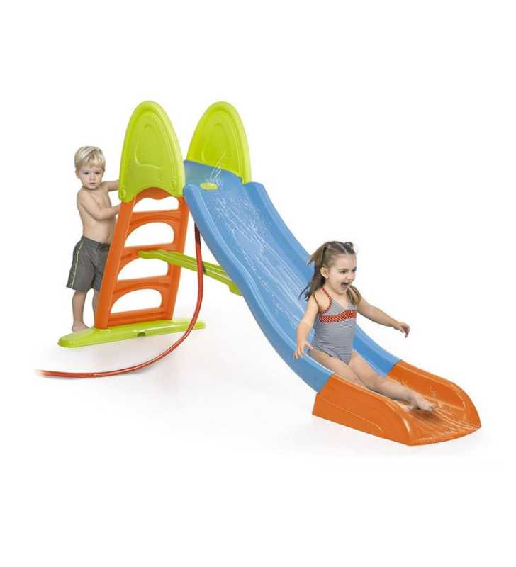 SUPER MEGA TOBOGGAN AVEC EAU