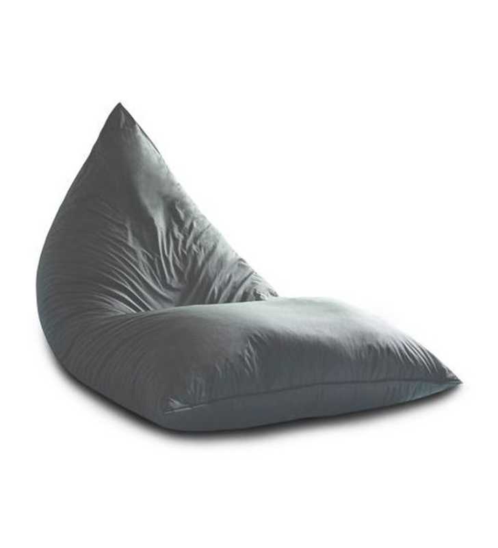 Pouffy Pouf Sultan Triangle - XXL - 130*80*80 cm - Gris