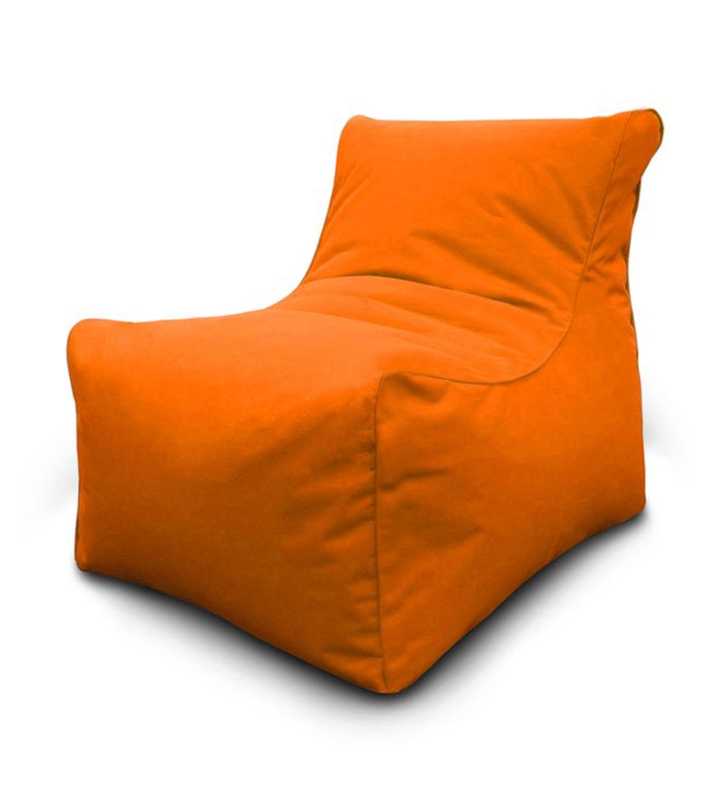 Pouffy Pouf fauteuil Prince XXL : 60 L x 75 P x 70 H - Orange