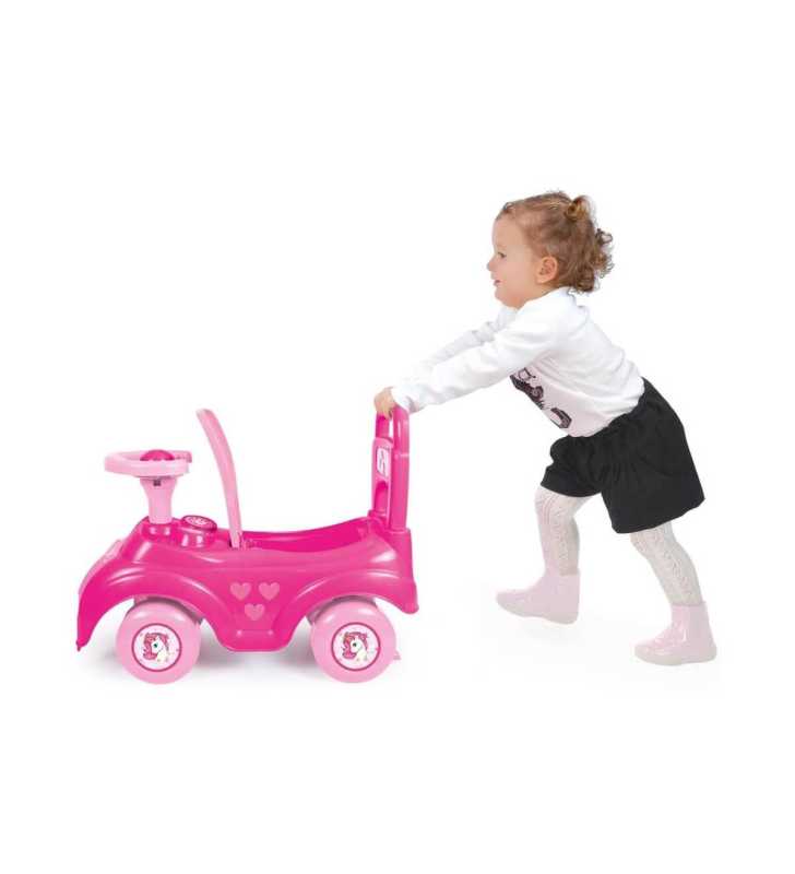 Porteur voiture pour enfant - Rose - dolu