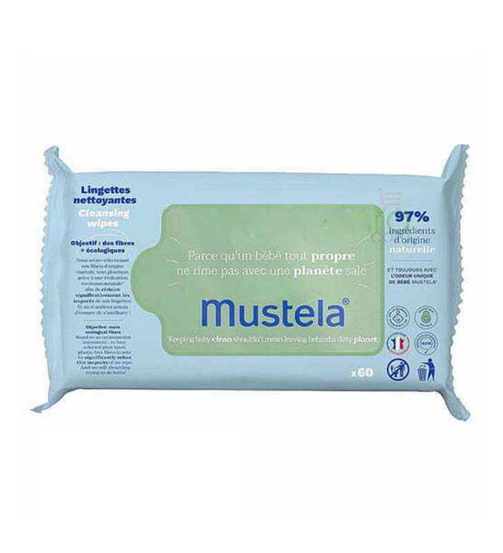 BEBE LINGETTES DERMO-APAISANTES MUSTELA