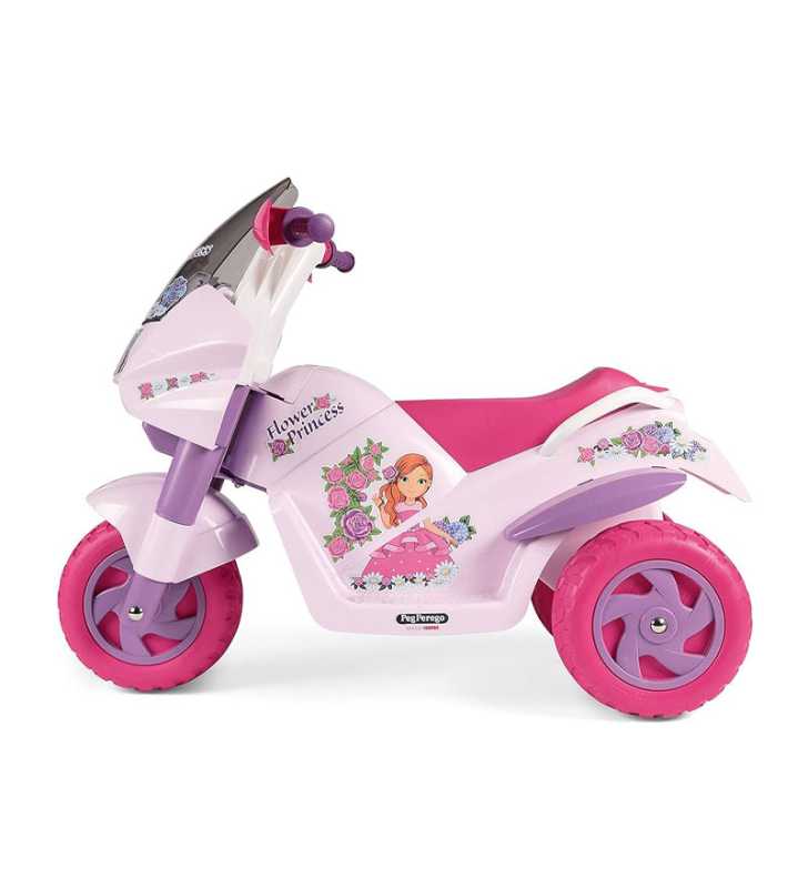 Moto Électrique Flower Princesse 6v peg perego