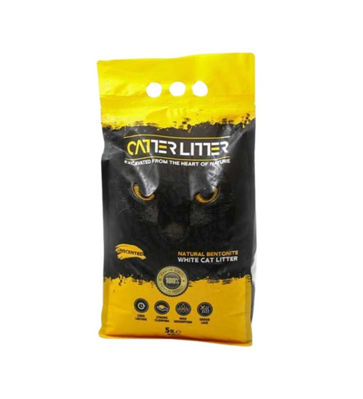 Litière CATTER PREMIUM 5L NATURAL