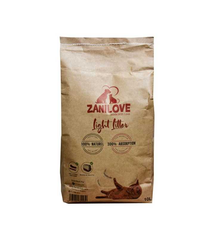 Litière ZANILOVE LIGHT LITTER VERVEINE 10L