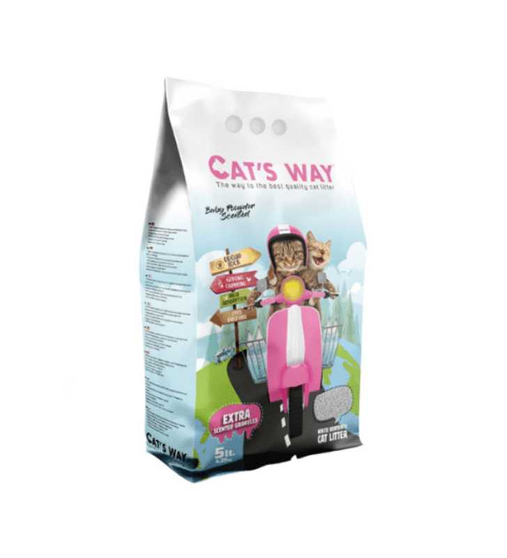 Litière CATSWAY 5L BABY POWDER