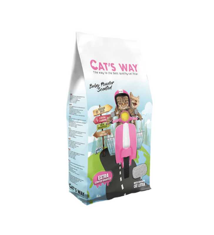 Litière CATSWAY 10L BABY POWDER