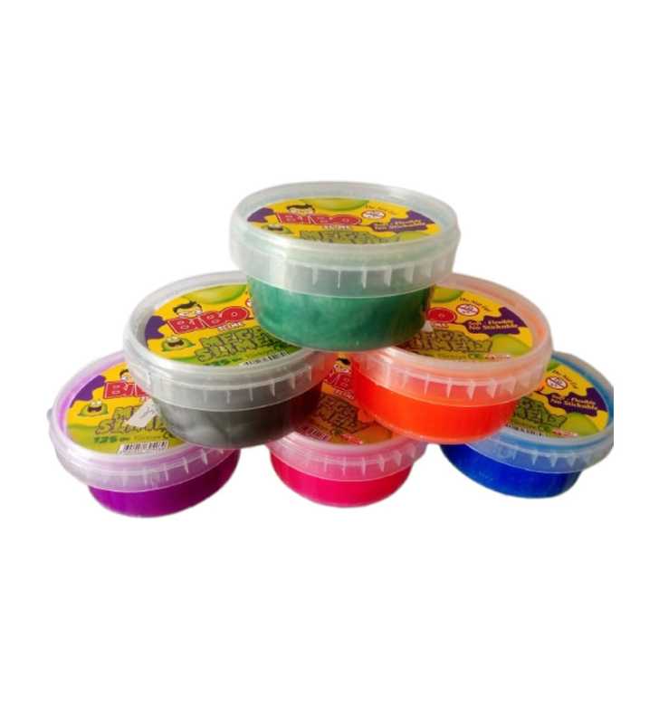 Lot de 3 slime bibo 125g