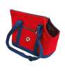 SAC GISELLE BLEU ROUGE 49X23X31cm CROCI