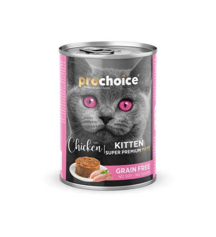 PROCHOICE GF PATE CHATTON POULET 400 GR