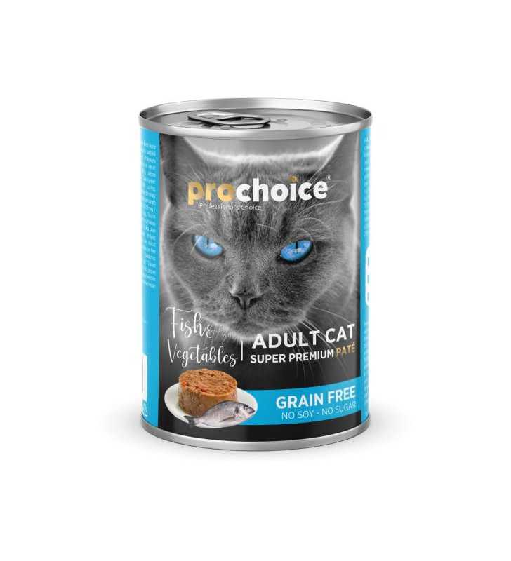 PROCHOICE GF PATE CHAT POISSON 400 GR