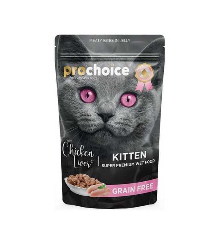 PROCHOICE POCHON GF  KITTEN 85GR