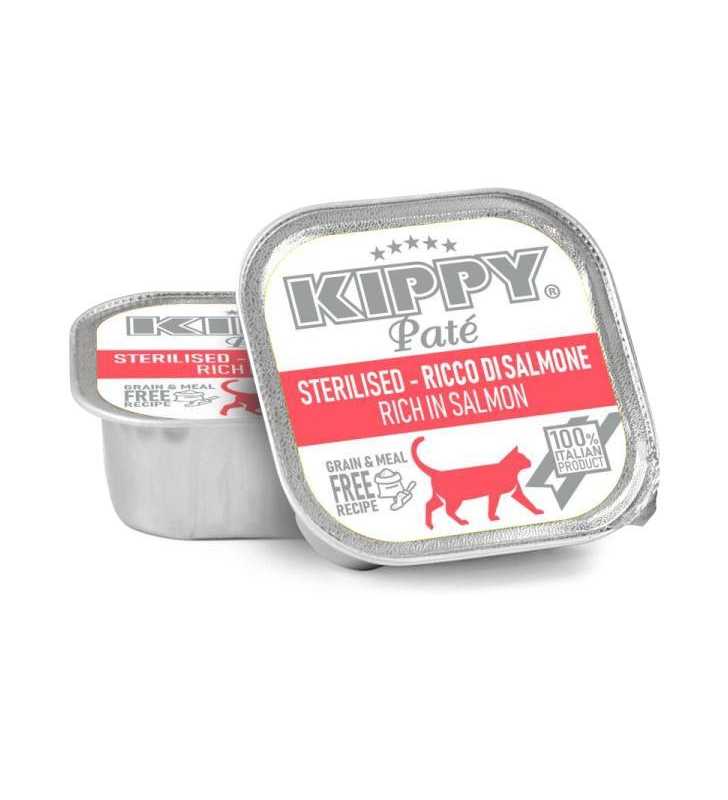 BARQUETTE KIPPY CHAT STERILISE SAUMON 90 G