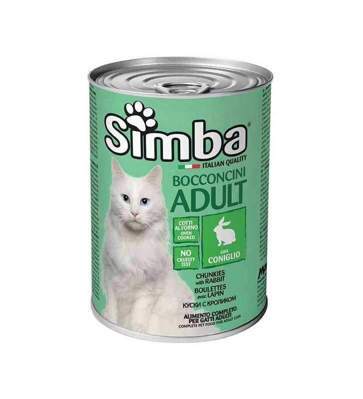 BOITE SIMBA cat WITH RABBIT 415 GR