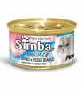 BOITE SIMBA cat WITH TUNA/BLANCFISH 85 GR