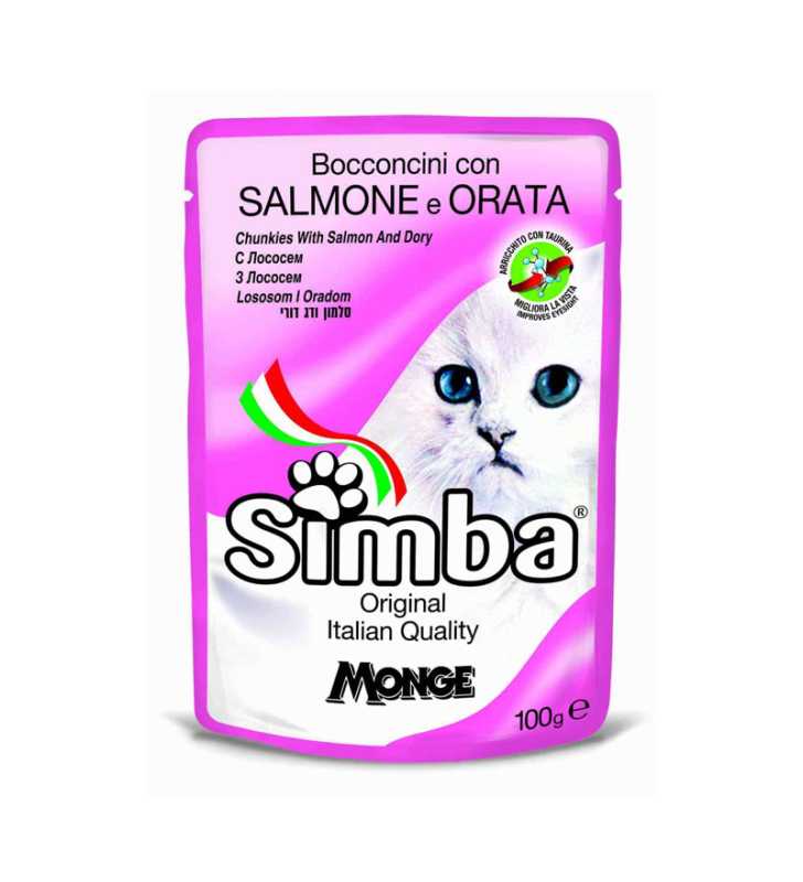 POCHON SIMBA SAUMON 100 GR