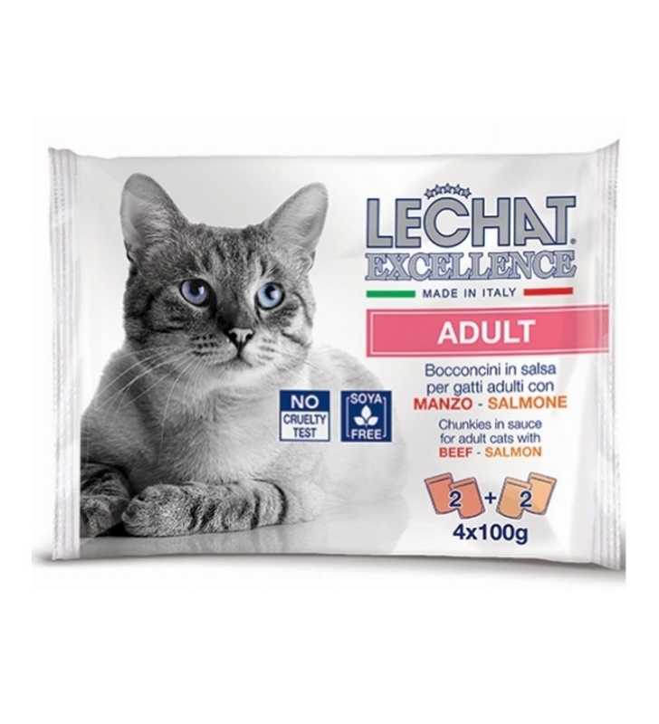 MULTIPACK LECHAT EXCELLENCE ADULT 4*100G