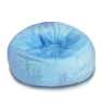 POUF TOUAREG FOURRURE COURT 100*70 cm