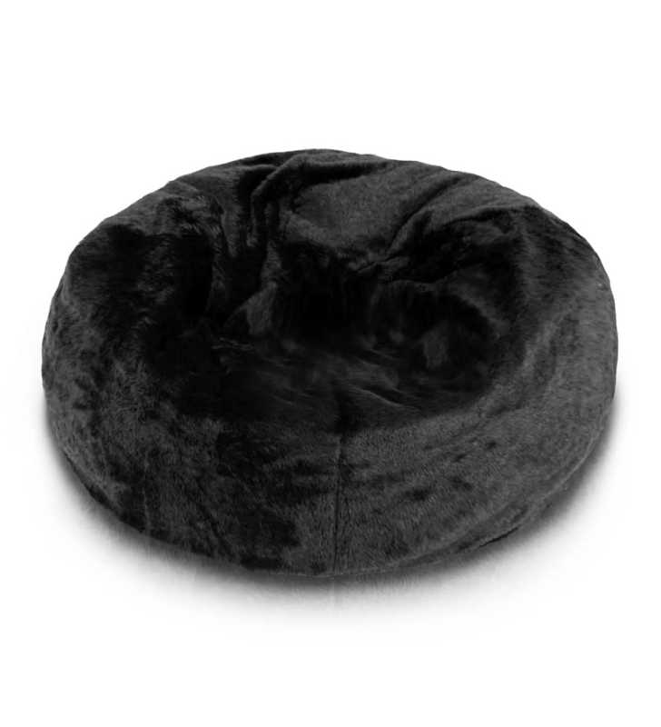 POUF TOUAREG FOURRURE COURT 100*70 cm