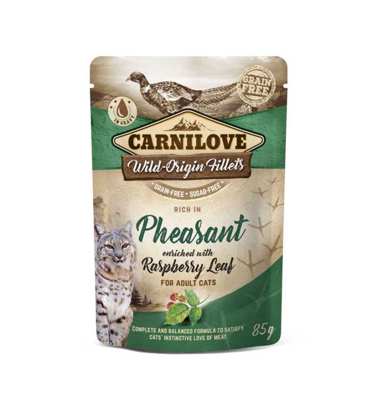 POCHON CARNILOVE CHAT PHEASANT  85GR