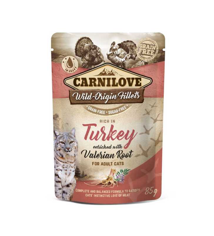 POCHON CARNILOVE CHAT TURKEY 85GR