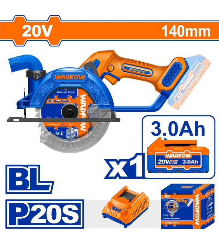 Scie circulaire sans fil WLWP5631 WADFOW