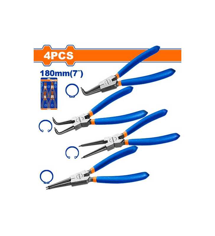 Jeu de  pince à circlips 4Pcs WPS2604 WADFOW