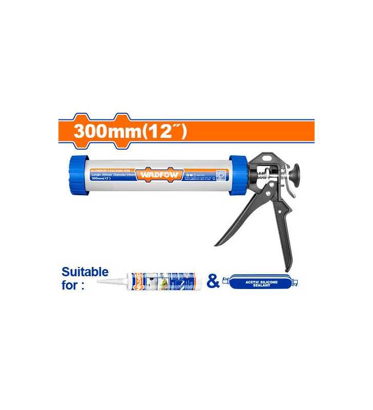 Pistolet à calfeutrer en aluminium WCG5312 WADFOW