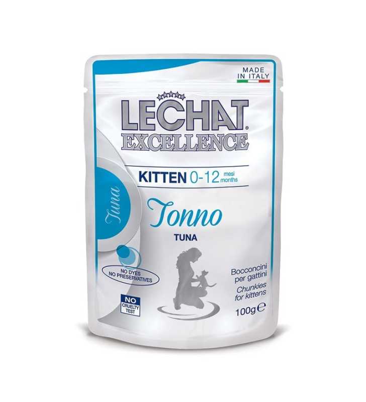 POCHON LECHAT KITTEN THON 100GR